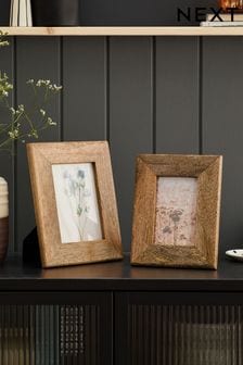 Natural Logan Wooden Picture Frame (U46112) | CHF 17 - CHF 20
