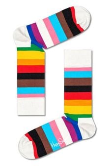 Happy Socks Natural Pride Stripe Socks (U46688) | €15.50