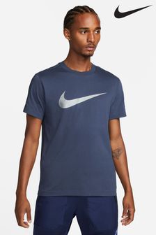 Nike Grey Repeat Taped Swoosh T-Shirt (U46803) | €37