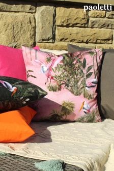 Riva Paoletti Blush Pink Platalea Outdoor Cushion (U46920) | Kč755