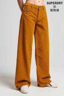 Superdry Yellow Vintage Baggy Cord Jeans (U46993) | 87 €