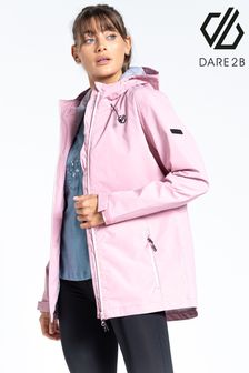 Dare 2b Pink Switch Up Recycled Waterproof Jacket (U47036) | ₪ 345