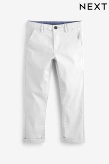 Putty Natural Regular Fit Stretch Chino Trousers (3-17yrs) (U48780) | €15 - €21.50