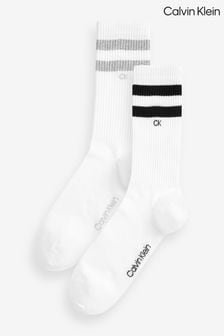 Calvin Klein Mens Striped Socks 2 Pack (U48810) | €16
