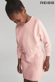 Reiss Pink Jamie Junior Jersey Sweater Dress (U49176) | €70