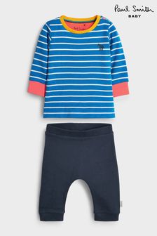 Paul Smith Baby Unisex Long Sleeve T-Shirt & Jogger Set (U49561) | €27