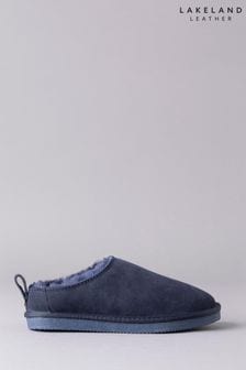 藍色 - Lakeland Leather女裝羊皮鱷魚拖鞋 (Barbour® Regis Fairisle套衫) | NT$3,500