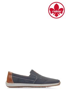 Синие туфли-слипоны Rieker (U50348) | €84