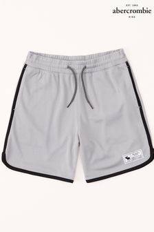 Abercrombie & Fitch Shorts mit Bindeband, Grau (U50941) | 26 €