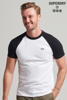 Superdry White Organic Cotton Baseball T-shirt (U51091) | 35 €