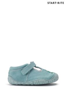 Start-Rite First Walker Baby Green Stomper Dinosaur Soft Leather Shoes (U51882) | $66