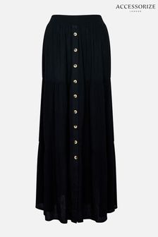 Accessorize Tiered Button Skirt (U52040) | €44