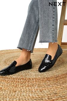 Black Regular/Wide Fit Forever Comfort® Slip-On Shoes (U52284) | €31