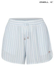 O’Neill White And Blue Stripe Essentials Beach Shorts (U52464) | €21.50