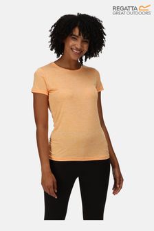 Regatta Orange Womens Fingal Edition Dry T-Shirt (U53272) | ₪ 65