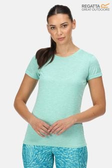 Regatta Blue Womens Fingal Edition Dry T-Shirt (U53273) | 33 zł