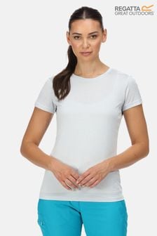 Серая женская футболка Regatta Fingal Edition Dry (U53276) | €9