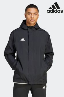 adidas Black Performance Football Entrada 22 All-weather Jacket (U53829) | $138