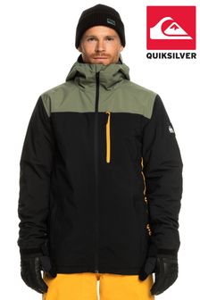 Quiksilver Morton 黑色滑雪夾克 (U54570) | NT$9,100
