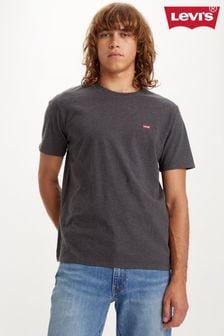 Dunkelgrau meliert - Levi's® Levi's® Grey Heather Original Housemark T-shirt (U54933) | 39 €