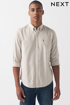 Stone Stripe Long Sleeve Shirt (U55625) | KRW47,800