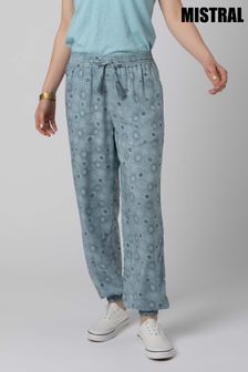 Mistral Blue Dotty Daisy Printed Trousers (U55842) | €35