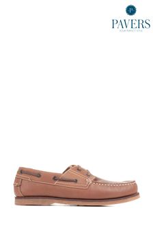 Pavers Leather Boat Shoes (U55863) | R882