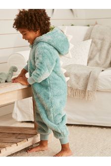 Teal Blue Soft Touch Fleece All-In-One (9mths-12yrs) (U55886) | 27 € - 37 €