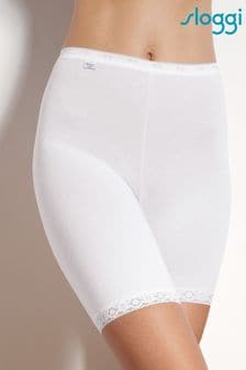 White - Sloggi Basic+ Long Shorts (U56071) | kr310