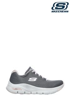 Серый - женские кроссовки Skechers Arch Fit (U56080) | €54