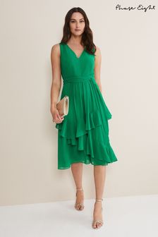 Phase Eight Green Breesha Dress (U56448) | 106 €