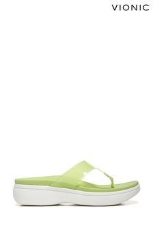 Vionic Green Luminous Thong Wedge Sandals (U56633) | 114 €