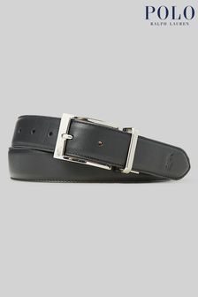 Polo Ralph Lauren Black/Brown Reversible Square Buckle Leather Belt (U57126) | 161 €