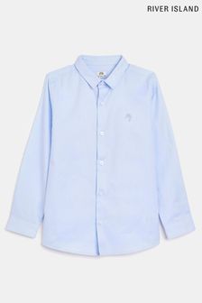 River Island Blue Light Shirt (U57148) | 19 € - 24 €