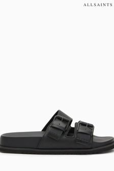AllSaints Ash Black Sandals (U57476) | $328