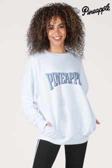 Pineapple Oversized White Logo Sweat Top (U57499) | 20 €