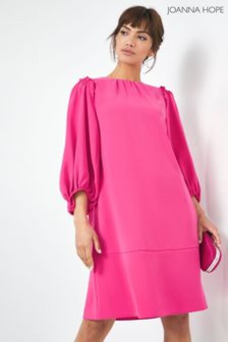 Joanna Hope Magenta Shift Dress (U57527) | $97