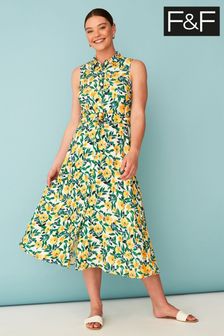 Women's Dresses Yellow Midi Ff | Next Ireland