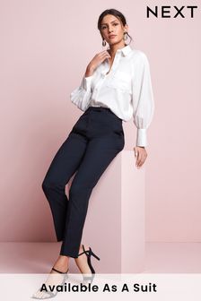 Navy Blue Slim Tailored Trousers (U57880) | TRY 732 - TRY 785
