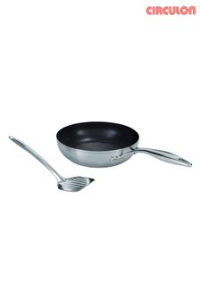 Circulon Silver Steelshield S Series 24cm Frying Pan + Spoon (U57905) | €95