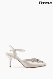 Dune London Destinee White Crystal Embellished Shoes (U58138) | 208 €