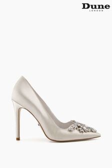 Dune London White Affection Crystal Embellished Shoes (U58142) | 208 €