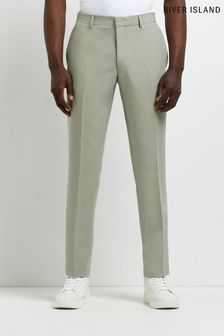 River Island Green Light Pistachio Suit Trousers (U58442) | €21