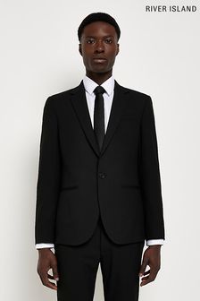 River Island Black Super Skinny Notch Suit: Jacket (U58461) | €114