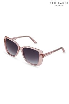 Ted Baker Pink Large Square Fashion Sunglasses (U58700) | $104