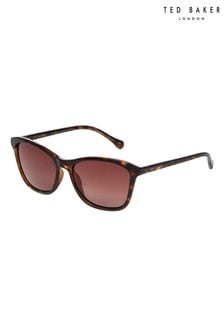 Ted Baker Tortoiseshell Brown Small Classic Sunglasses (U58720) | $128