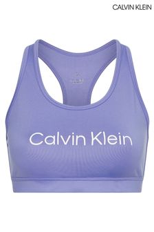 Calvin Klein Purple Essentials Medium Support Sports Bra (U58769) | ₪ 186