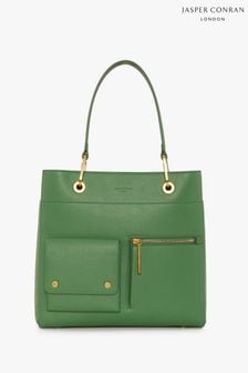 Зелений - Джаспер Конран Лондон Бейлі Подвійна кишенькова тоталізаторна сумка (U58809) | 7 152 ₴