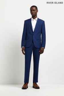 River Island Bright Blue Suit: Trousers (U59158) | ₪ 186