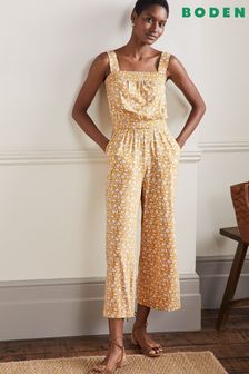 Boden Overall aus Jersey mit Trägern, Gelb (U59749) | 60 €